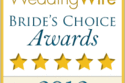 Bride's Choice 3 Years in a Row!!