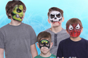 Face painting for boys and girls