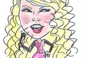 "Live-quality" Celebrity drawn from photos: Taylor Swift