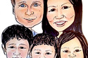"Live-quality" family commission from photos
