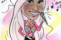 "Live-quality" Celebrity drawn from photos:Niki Minaj