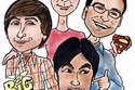 "Live-quality" Celebrity commission from photos:Big Bang Theory cast