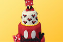 Minnie Mouse Fondant cake