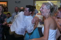 Bride & Groom Dancing at Maple Hill Wedding Reception in Hallowell, ME