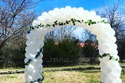 Balloon Arch for Outdoor Wedding Ceremony